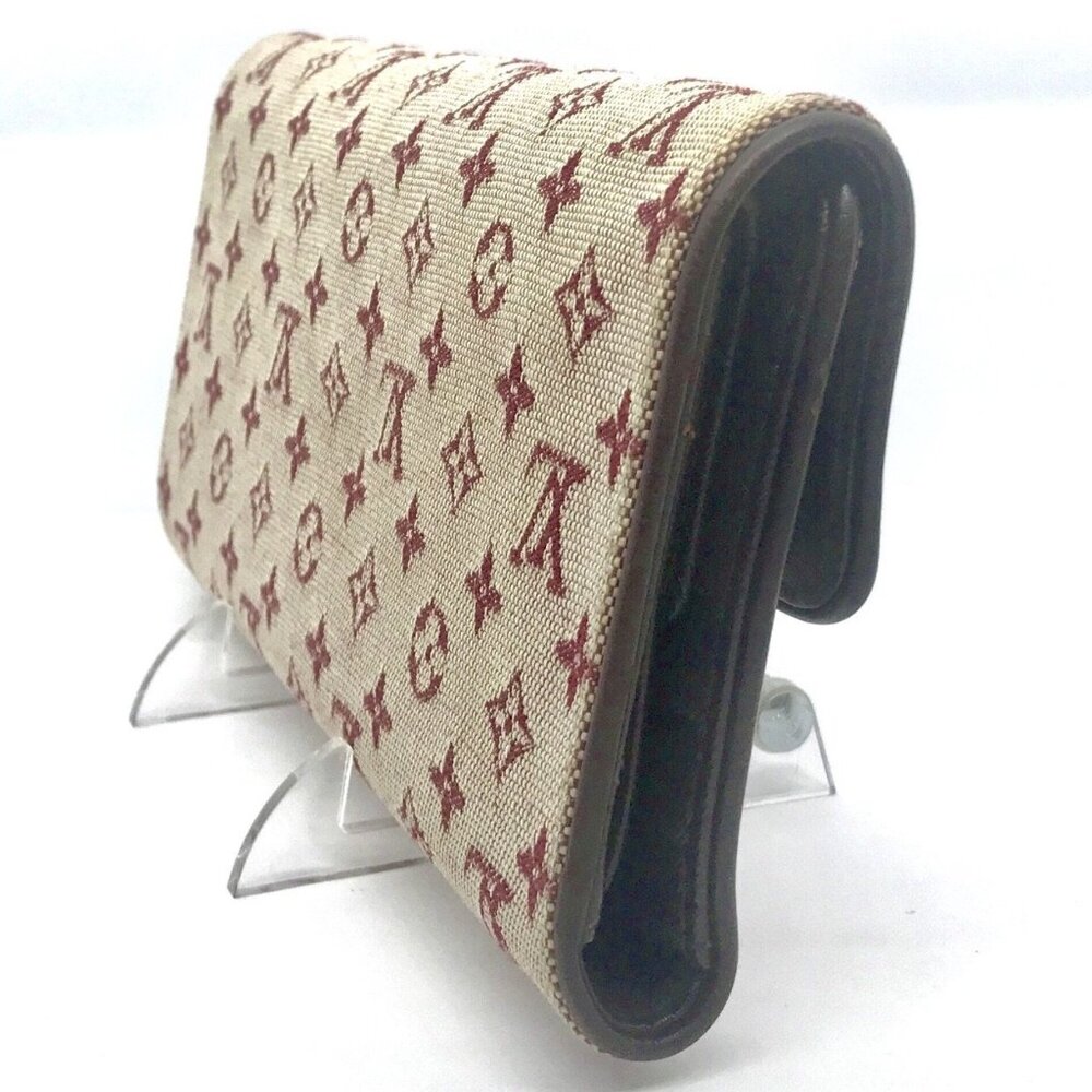 Louis Vuitton Monogram Idylle Mini Lin Long Wallet - Picture 10 of 11